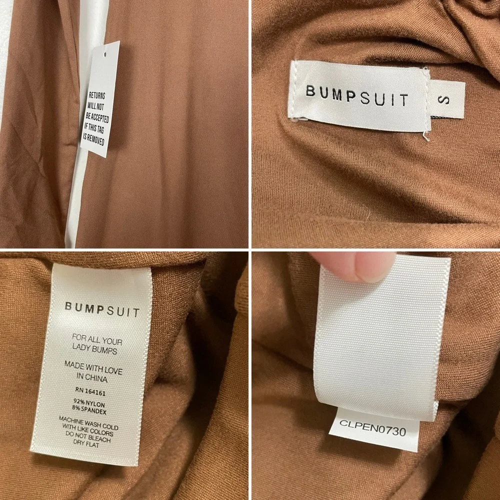 Bumpsuit Penelope Unitard In Mocha Size Small - Picture 10 of 10